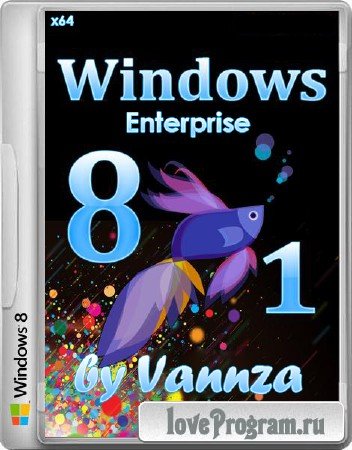 Windows 8.1 Enterprise by Vannza v.4.11.13 (x64/RUS/2013)
