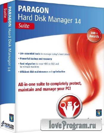 Paragon Hard Disk Manager 14 Suite 10.1.21.136 + Boot Media Builder