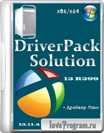 DriverPack Solution 13 R399 + - 13.11.4 Full/DVD (86/x64/ML/RUS/2013)