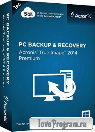 Acronis True Image 2014 Standard/Premium 17 Build 6614 RePack by D!akov + Media Add-ons