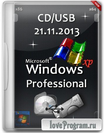 Windows XP Professional Edition VL x86/x64 CD/USB by kt75 (21.11.2013)