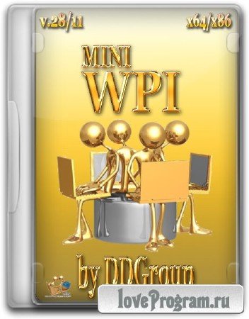 Mini WPI by DDGroup v.28.11 (x86/x64/RUS/2013)