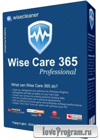 Wise Care 365 Pro 2.88 Build 232 Rus Portable (Cracked)
