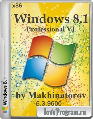 Windows 8.1 Pro VL x86 by Makhinatorov (2013/RUS)