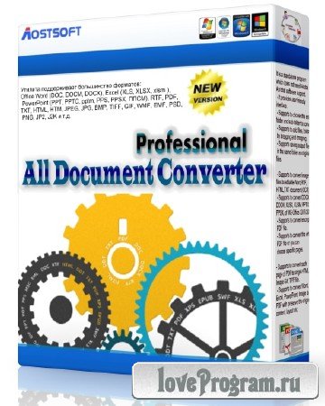 Aostsoft All Document Converter Professional 3.9.0 
