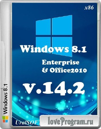 Windows 8.1x86 Enterprise & Office2010 UralSOFT v.14.2 (2014/RUS)