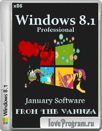 Windows 8.1 x86 Pro January Software from the Vannza (2014/RUS)