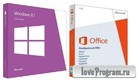 Windows 8.1 Pro with Media Center & Microsoft Office Pro Plus 2013 FINAL (x86/x64/2014/RUS/ENG)