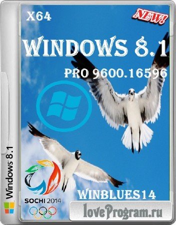 Windows 8.1 Pro 9600.16596.WINBLUES14 X64 Full (RUS/2014)