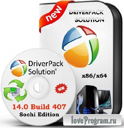 DriverPack Solution 14.0 Build 407 Sochi Edition (x86/x64/ML/RUS/2014)