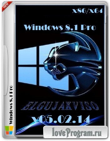 Windows 8.1 Pro x86/x64 Elgujakviso Edition v05.02.14 (2014/RUS)