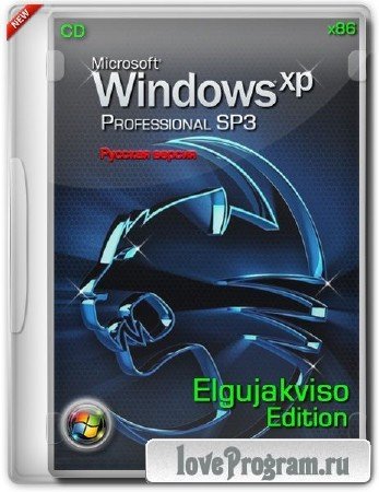 Windows XP Pro SP3 x86 Elgujakviso Edition v19.02.14 (RUS/2014)