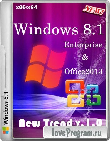 Windows 8.1 x86/x64 Enterprise & Office2013 New Trend v.1.0 (2014/RUS)