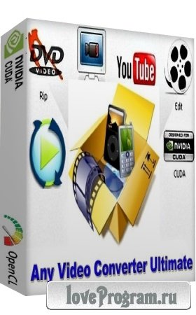 Any Video Converter Ultimate 5.5.6 Rus /ML Portable (2014)