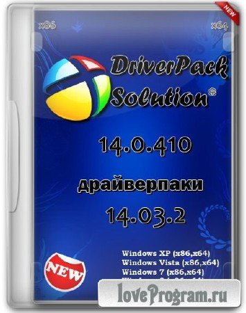 DriverPack Solution 14 R410 + - 14.03.2   (x86/x64/2014/ ML/RUS)