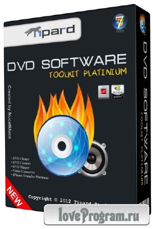 Tipard DVD Software Toolkit Platinum 6.5.8.14221