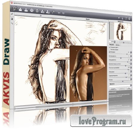 AKVIS Draw 1.1.191 ML/Rus for Adobe Photoshop (32/64)