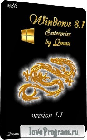 Windows 8.1 Enterprise v.1.1 by Qmax (x86/2014/RUS) 