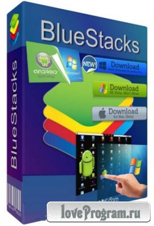 BlueStacks HD App Player Pro 0.8.7.3069 Mod + Rooted (2014|ML|RUS)