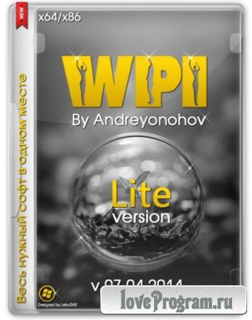WPI DVD v.07.04.2014 Lite By Andreyonohov & Leha342 (RUS/2014)