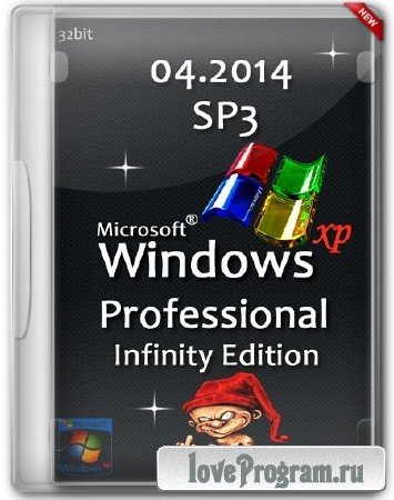 Windows XP Professional Service Pack 3 Infinity Edition (RUS/04.2014)