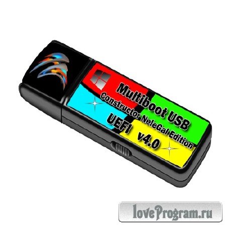 Multiboot USB onstructor NeleGal Edition UEFI v4.0 (RUS/2014)