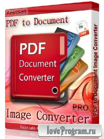 Aostsoft PDF to Document Image Converter Pro 3.9.1 