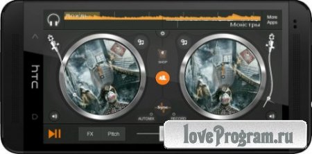 edjing Pro - DJ Mix studio v2.3.1 Rus (Cracked)