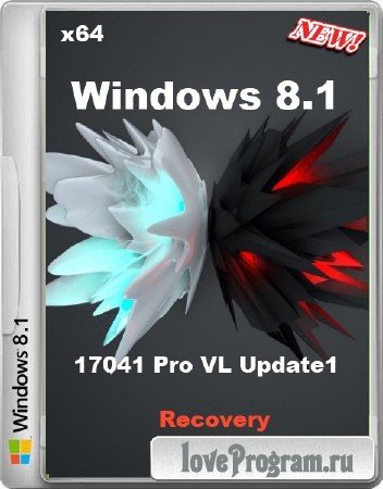  Windows 8.1.17041 Pro VL Update1 x64  Recovery (2014/RUS)