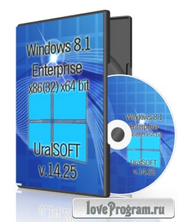 Windows 8.1 x86 x64 Enterprise UralSOFT v.14.25 (2014) RUS
