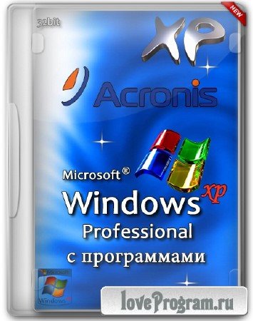 Windows XP SP3   -     Acronis v1 (RUS/2014)