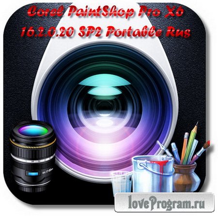 Corel PaintShop Pro X6 16.2.0.20 SP2 Rus Portable 