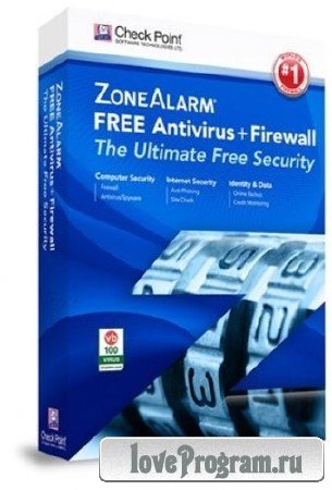 ZoneAlarm Free Antivirus + Firewall 13.1.211 En.