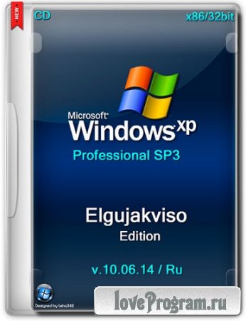 Windows XP Pro SP3 x86 Elgujakviso Edition v.10.06.14 (2014) RU