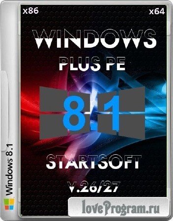 Windows 8.1 Pro VL x86/x64 Plus PE StartSoft v.26/27 (2014/RUS)