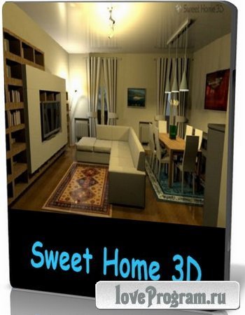 Sweet Home 3D 4.4 + Portable