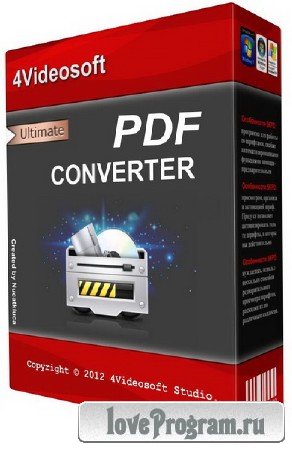 4Videosoft PDF Converter Ultimate 3.1.26 Final