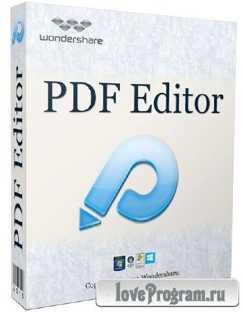 Wondershare PDF Editor 3.9.3.3 + Rus