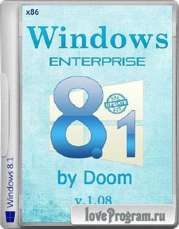 Windows 8.1 Enterprise by Doom v.1.08 (x86/x64/RUS)
