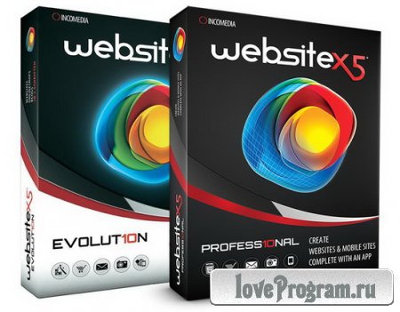 Incomedia WebSite X5 Evolution | Professional 10.1.12.57 Final