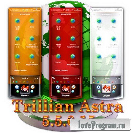 Trillian Astra 5.5.0.15 (Multi/Rus)