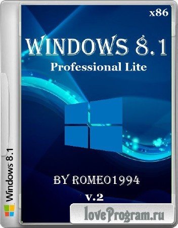 Windows 8.1 x86 Professional Lite v.2 by Romeo1994 (2014/RUS)