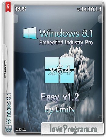 Windows Embedded 8.1 Industry Pro Easy v1.2 x64 by EmiN (2014/RUS)