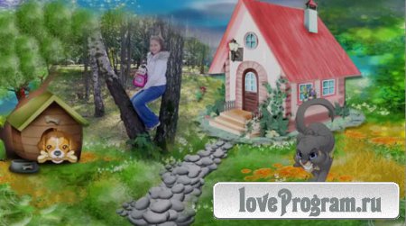 Детский проект для ProShow Producer - Дождик 
