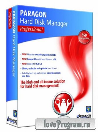 Paragon Hard Disk Manager 15 Pro 10.1.25.294 RePack