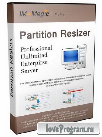 IM-Magic Partition Resizer 2.1.1 Unlimited | Enterpirse | Server Edition