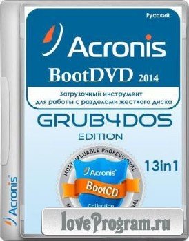 Acronis BootDVD 2014 Grub4Dos Edition / v23 (10/28/2014) 13 in 1