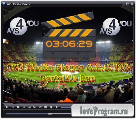 AVS Media Player 4.2.3.106 Final Portable ML/Rus