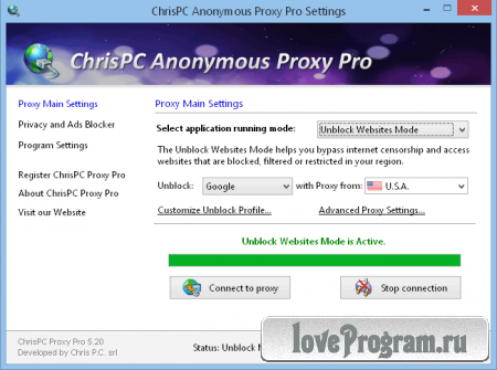  ChrisPC Anonymous Proxy Pro 5.62 + Portable