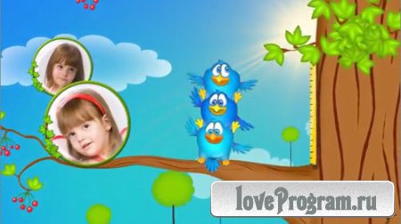 Детский проект для ProShow Producer - Жизнь птиц 